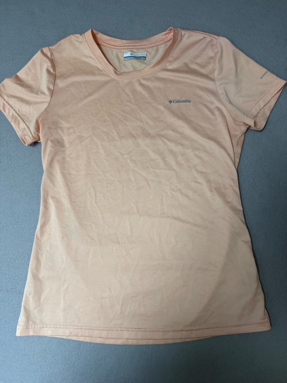 Columbia Women’s Peach Short Sleeve Crew Tee